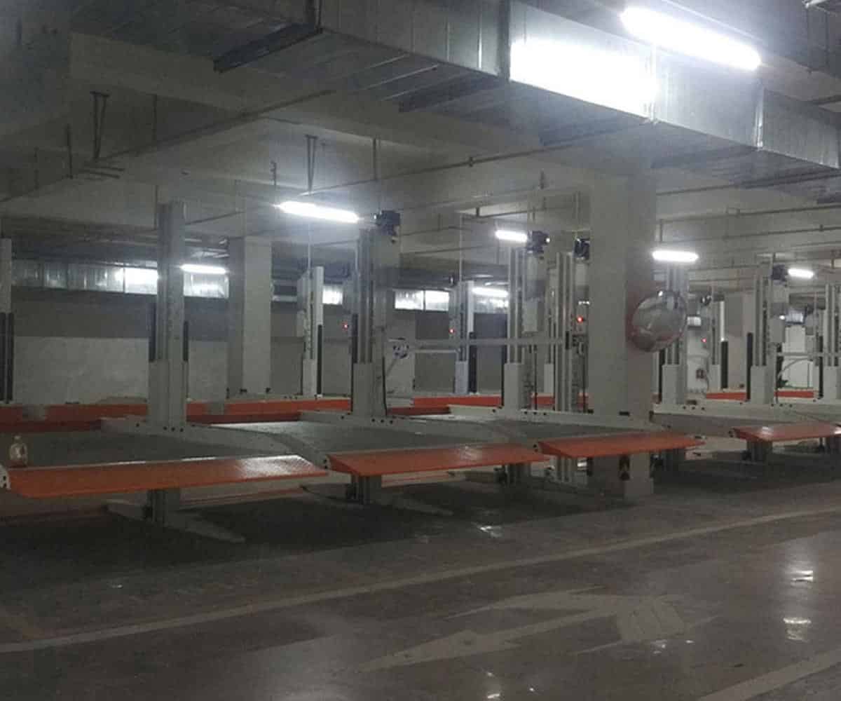 2層簡易升降類機械式停車設備過規劃
