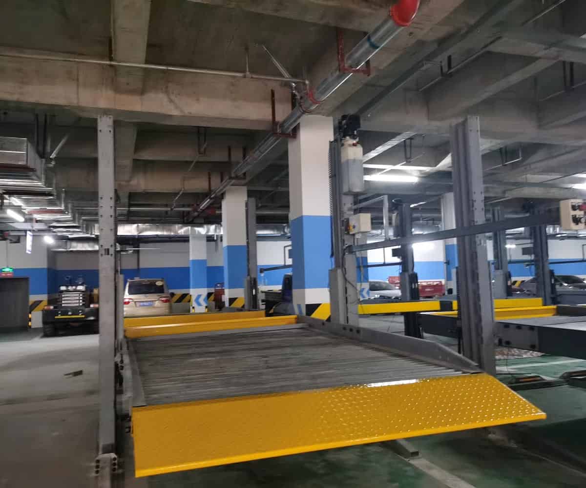 畢節市小區俯仰式立體停車場設備