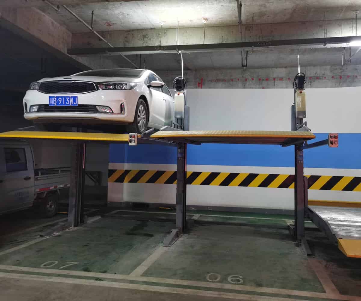 小區家用簡易式機械式立體停車設備