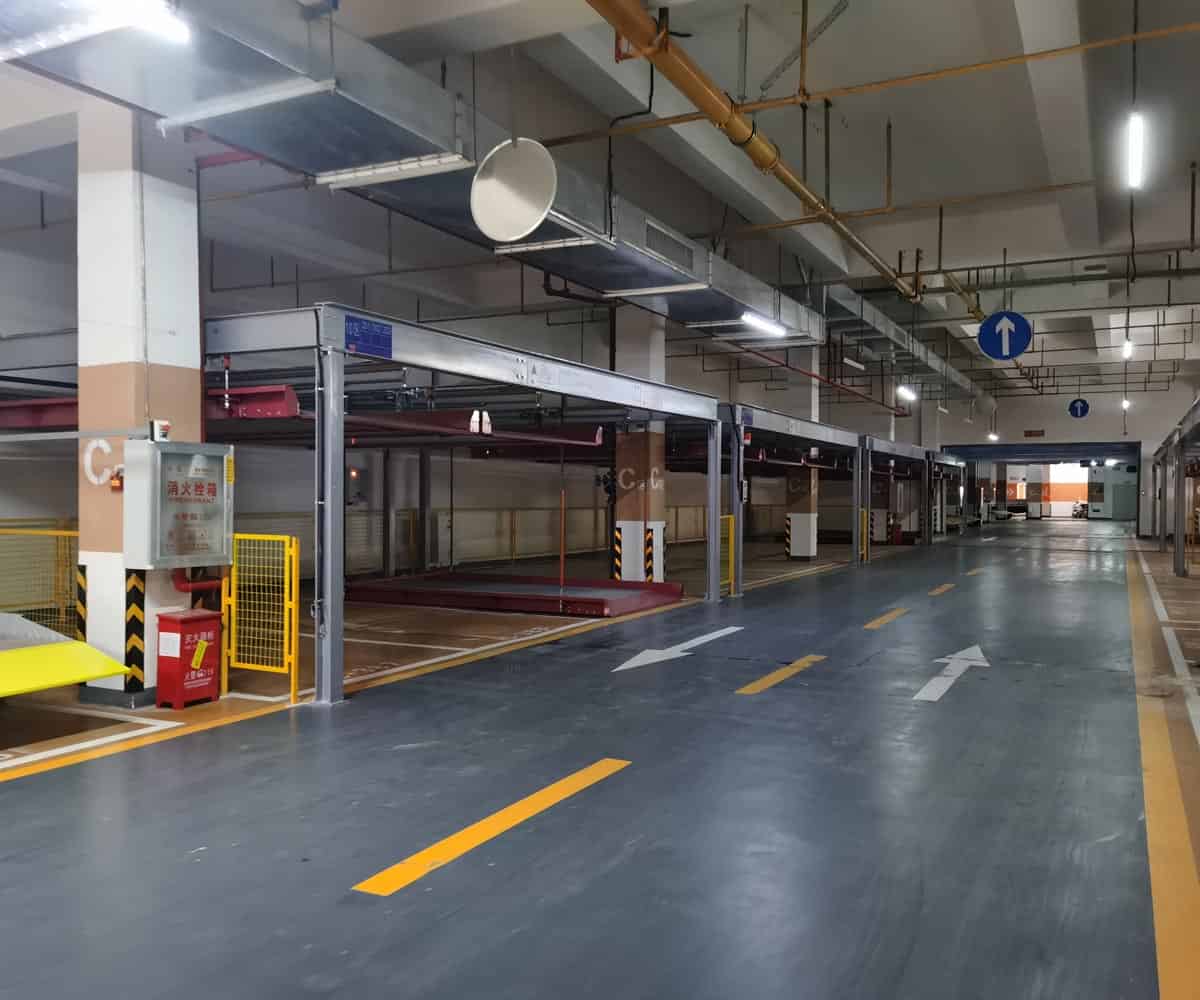 小區家用簡易式立體車庫停車設備