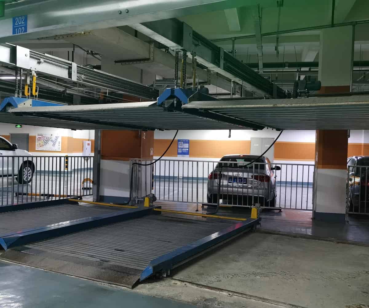 PSH3三層升降橫移機械式停車設備 PSH3三層升降橫移機械式停車設備